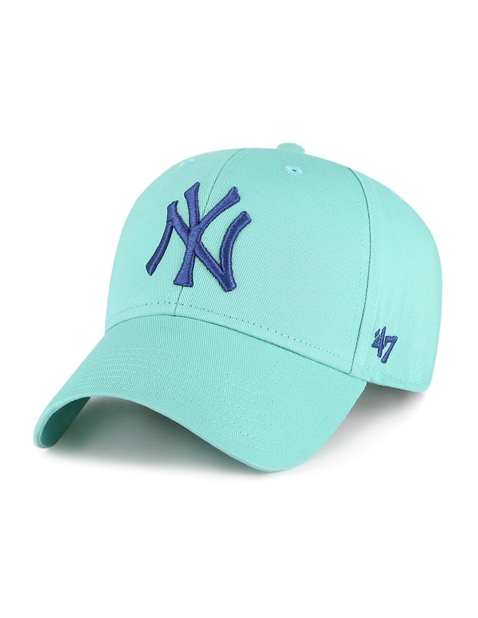 Gorra curva crema con logo crema de New York Yankees MLB Clean Up de 47  Brand