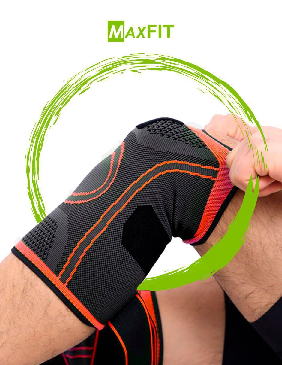 "rodillera" maxfit "de" elastano