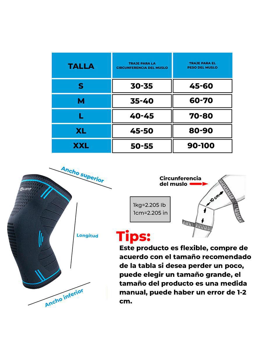 Rodillera de nylon 4