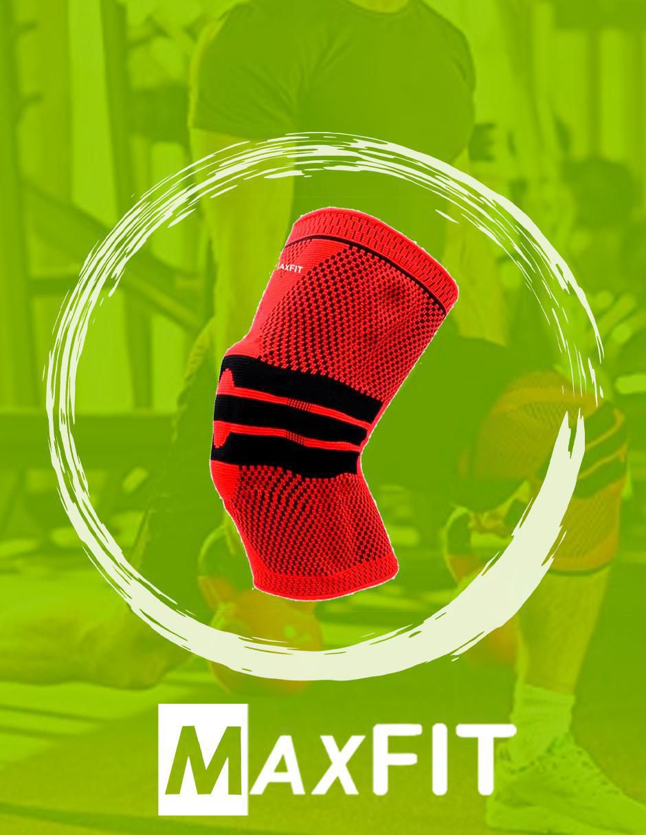"rodillera" maxfit "de" nylon