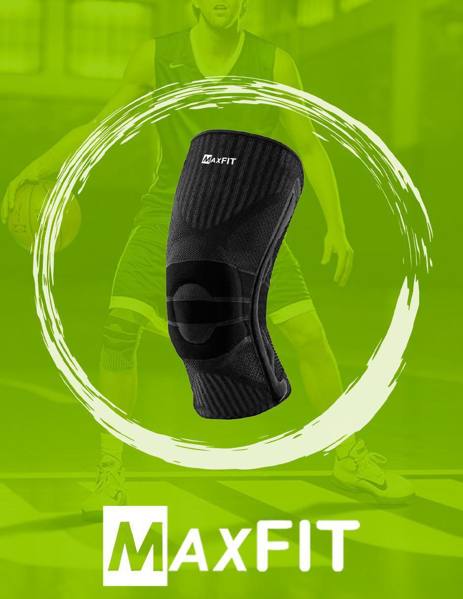 "rodillera" maxfit "de" poliéster