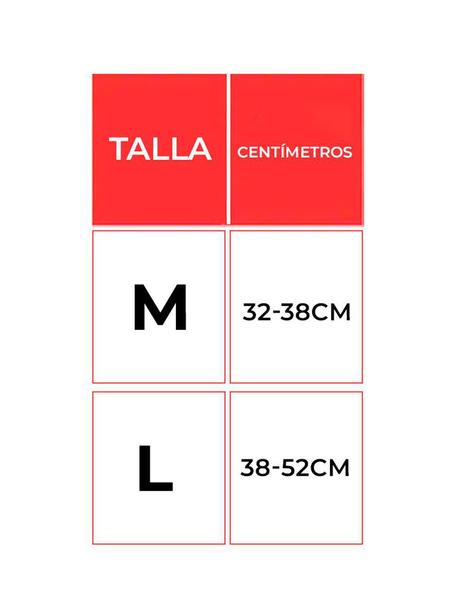 "rodillera" maxfit "de" poliéster
