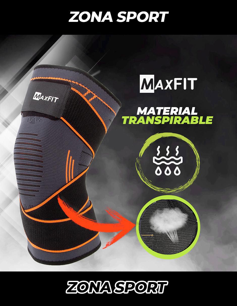 "rodillera" maxfit "de" poliéster