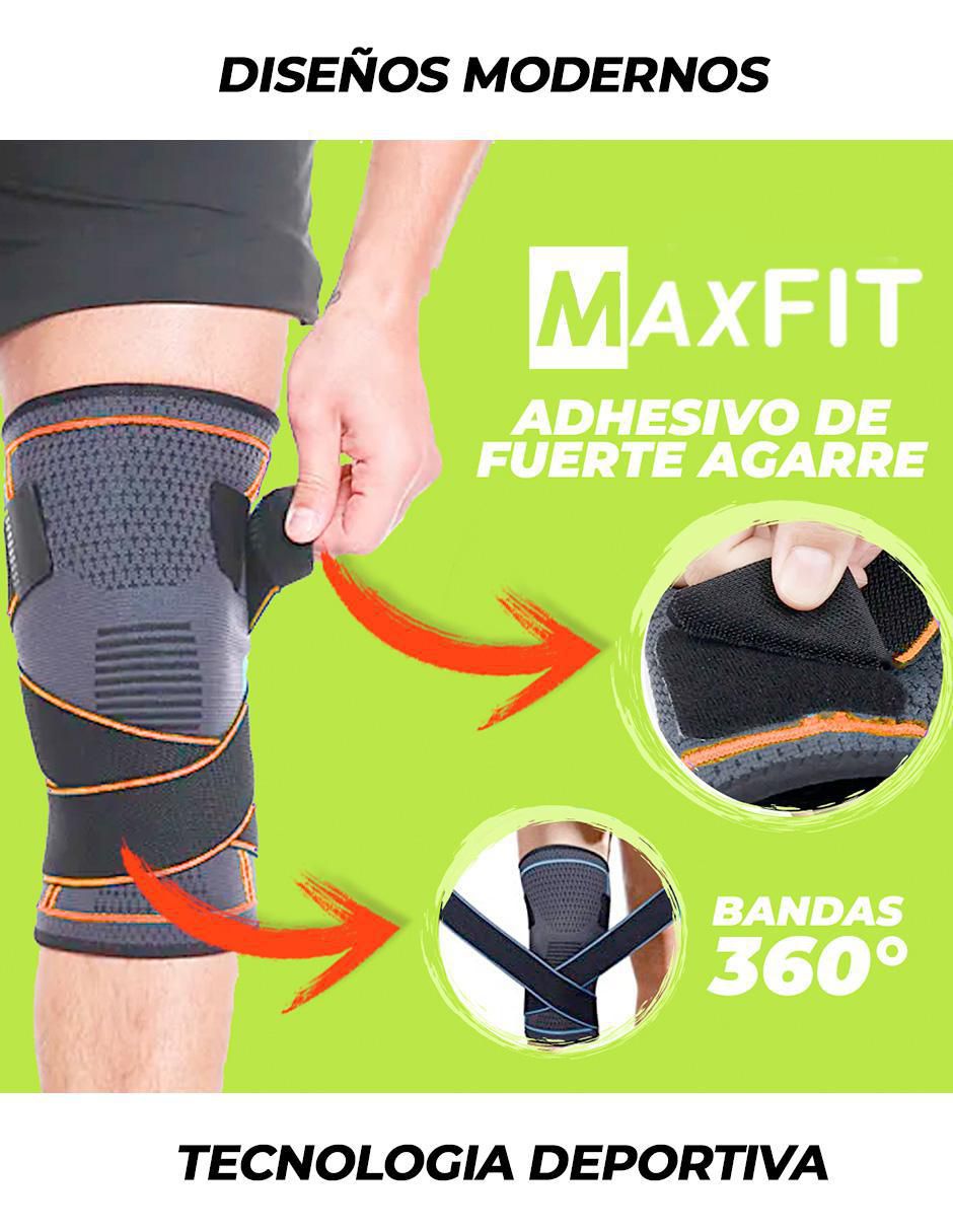 "rodillera" maxfit "de" poliéster