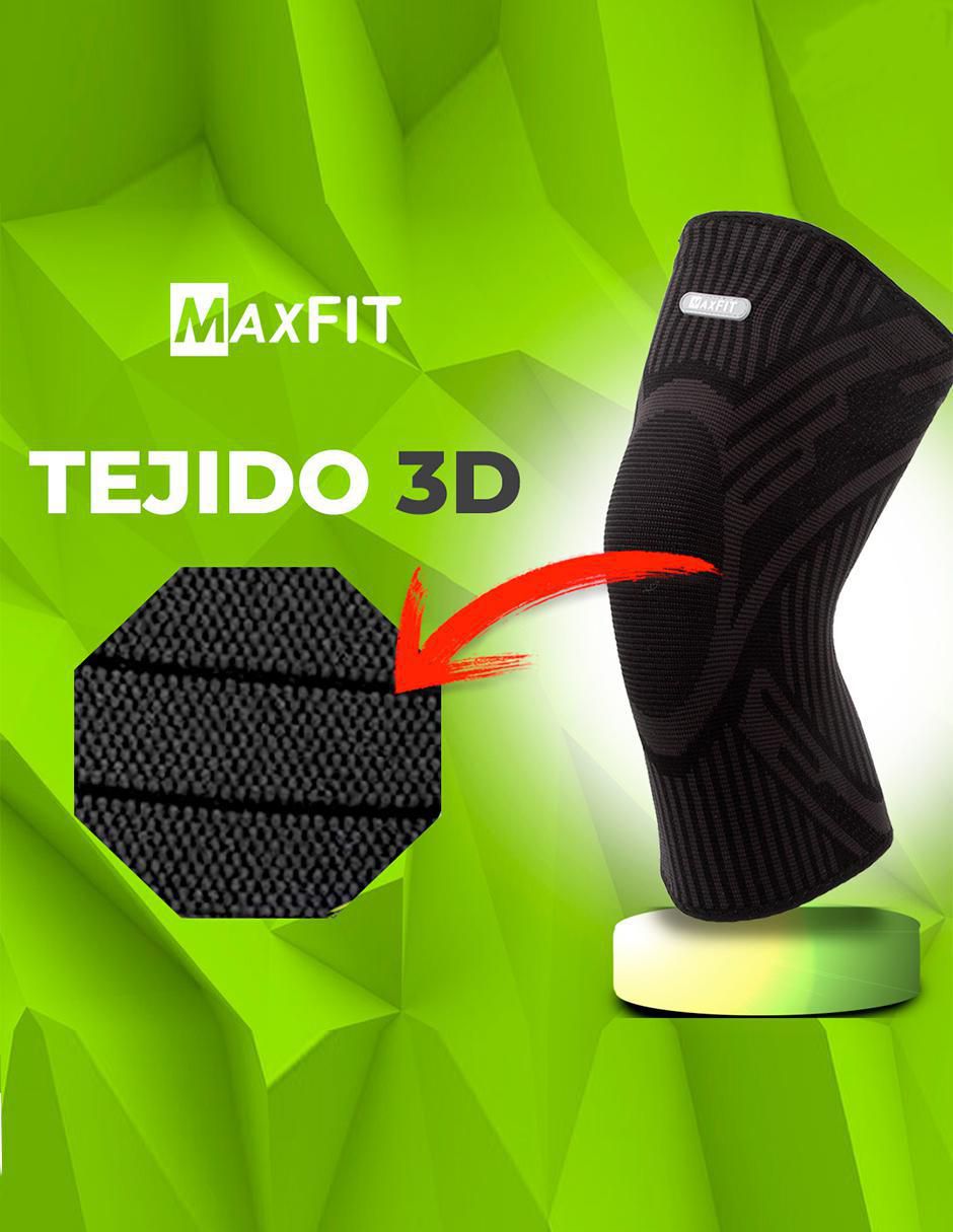 "rodillera" maxfit "de" poliéster