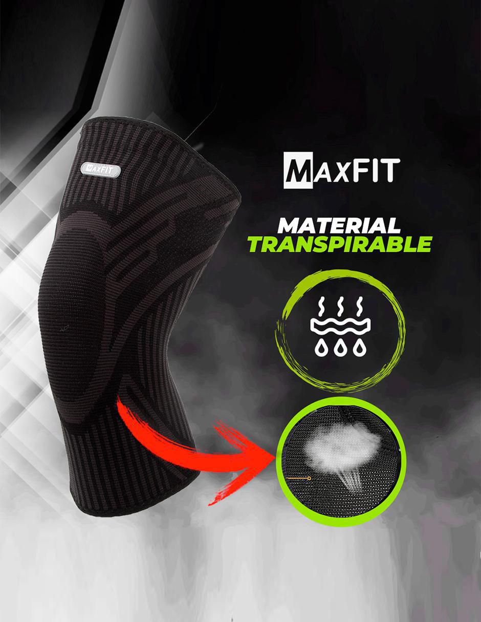 "rodillera" maxfit "de" poliéster