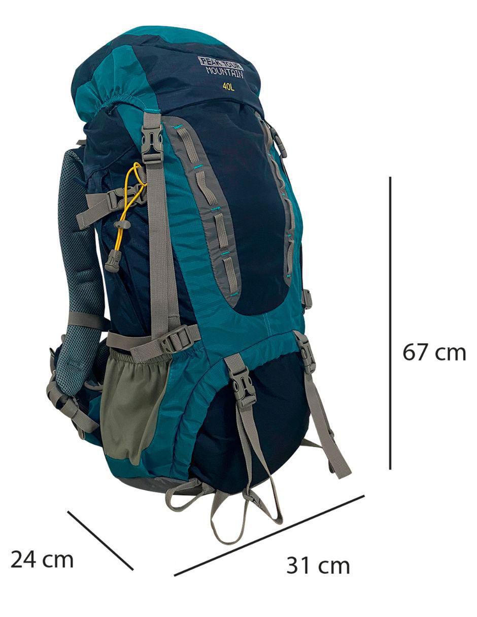 "set mochila/mochila" deportiva sin licencia peak tour calafate sí