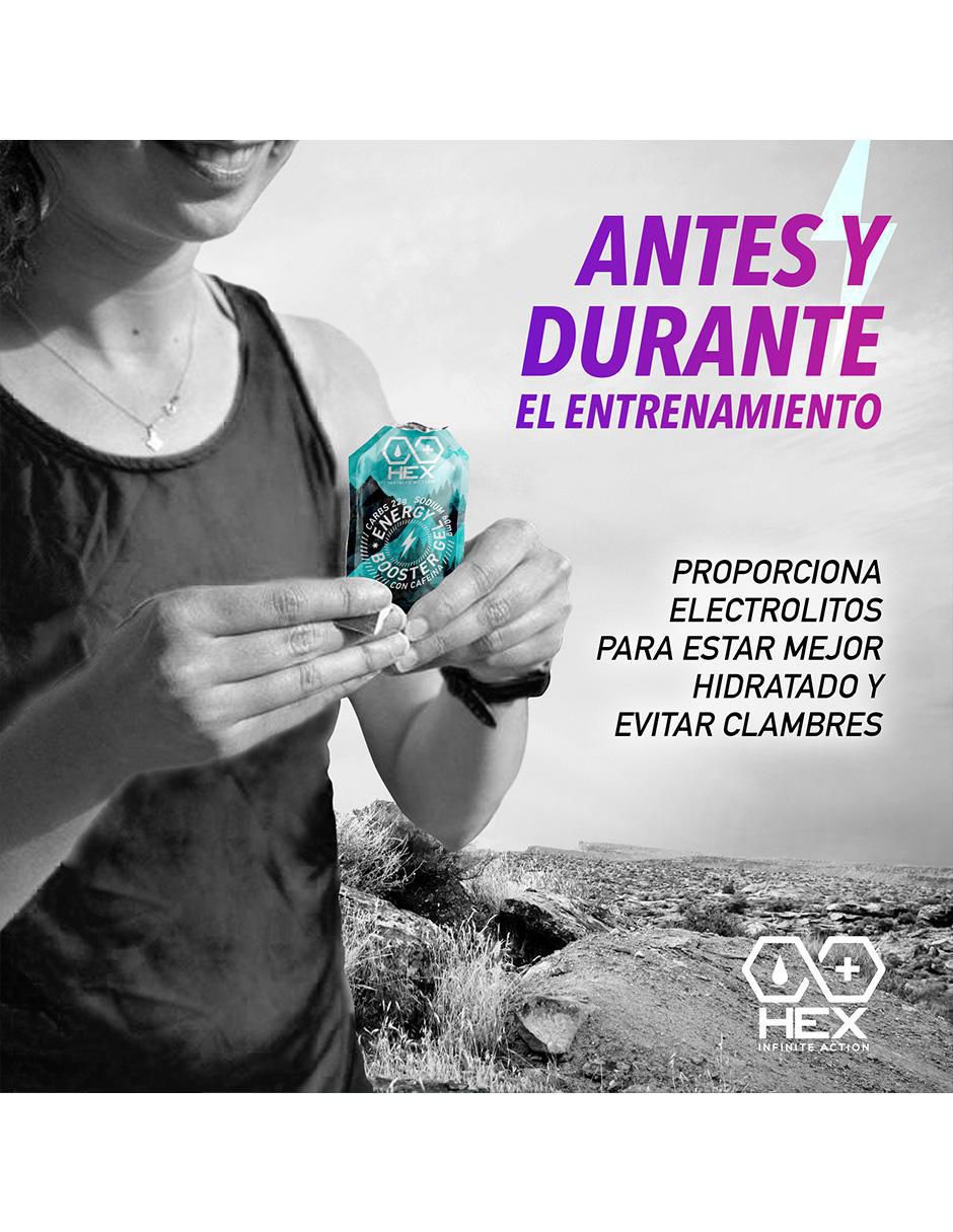 Energy Gel con Cafeina con aminoácidos, complejo b y sodio sabor menta con chocolate 6