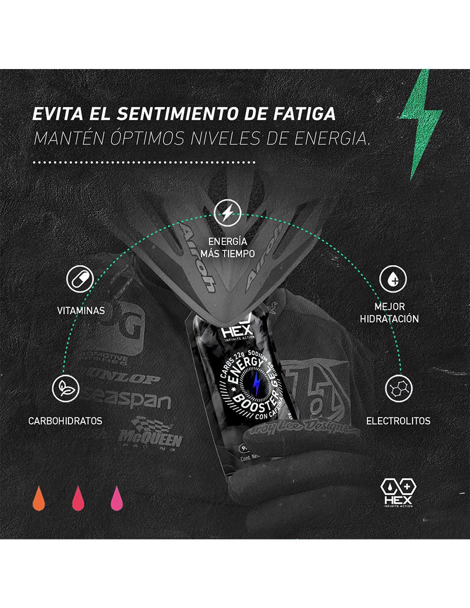 Energy Gel con Cafeina con aminoácidos, complejo b y sodio sabor zarzamora