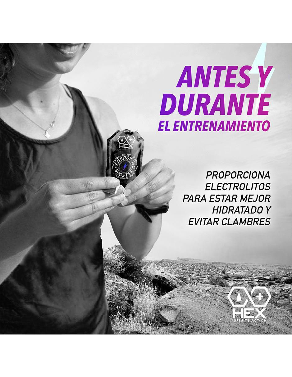 Energy Gel con Cafeina con aminoácidos, complejo b y sodio sabor zarzamora
