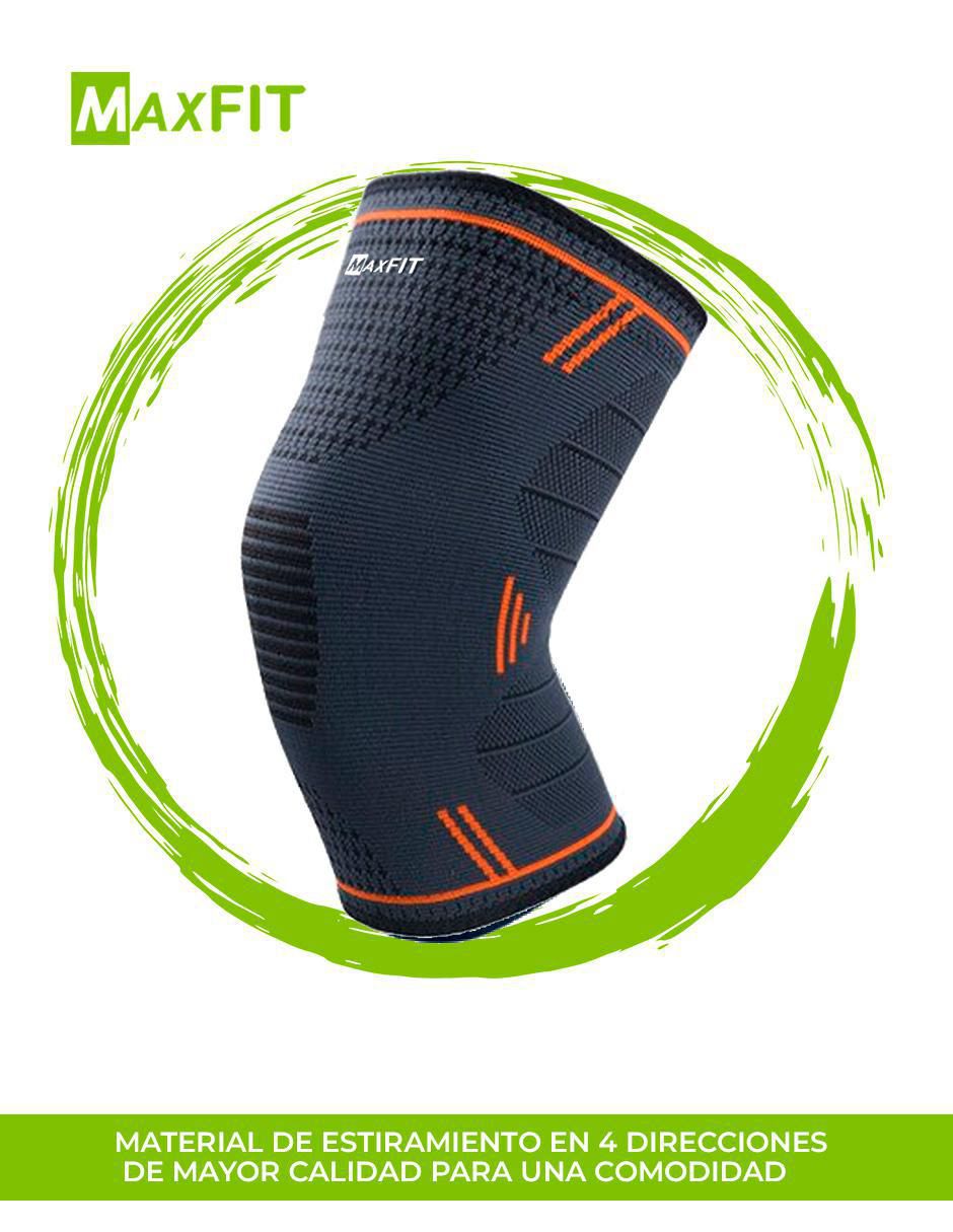 "rodillera" maxfit "de" poliéster