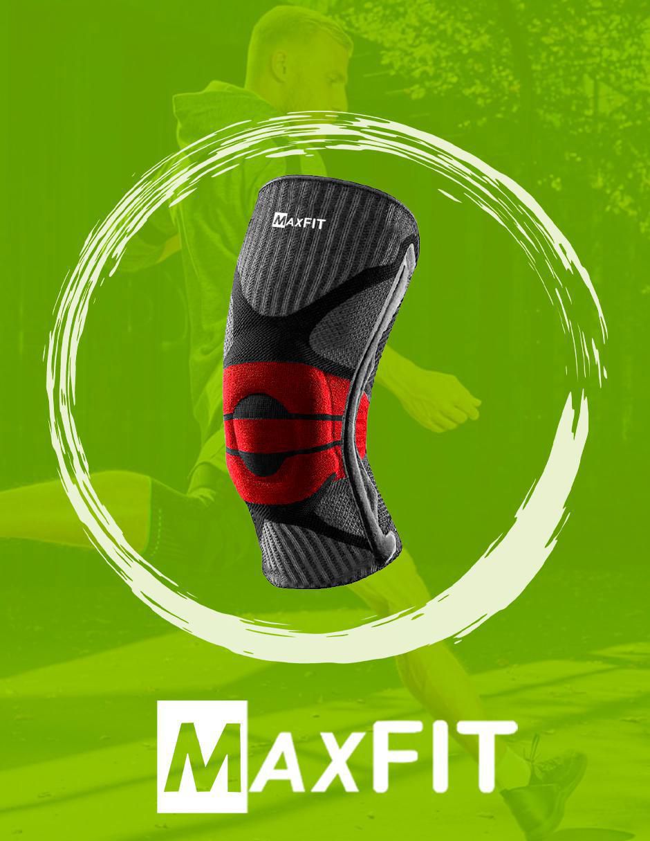 "rodillera" maxfit "de" poliéster