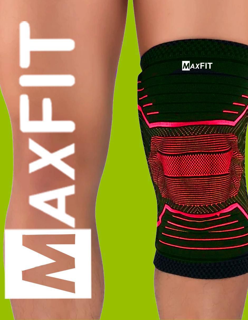 "rodillera" maxfit "de" poliéster