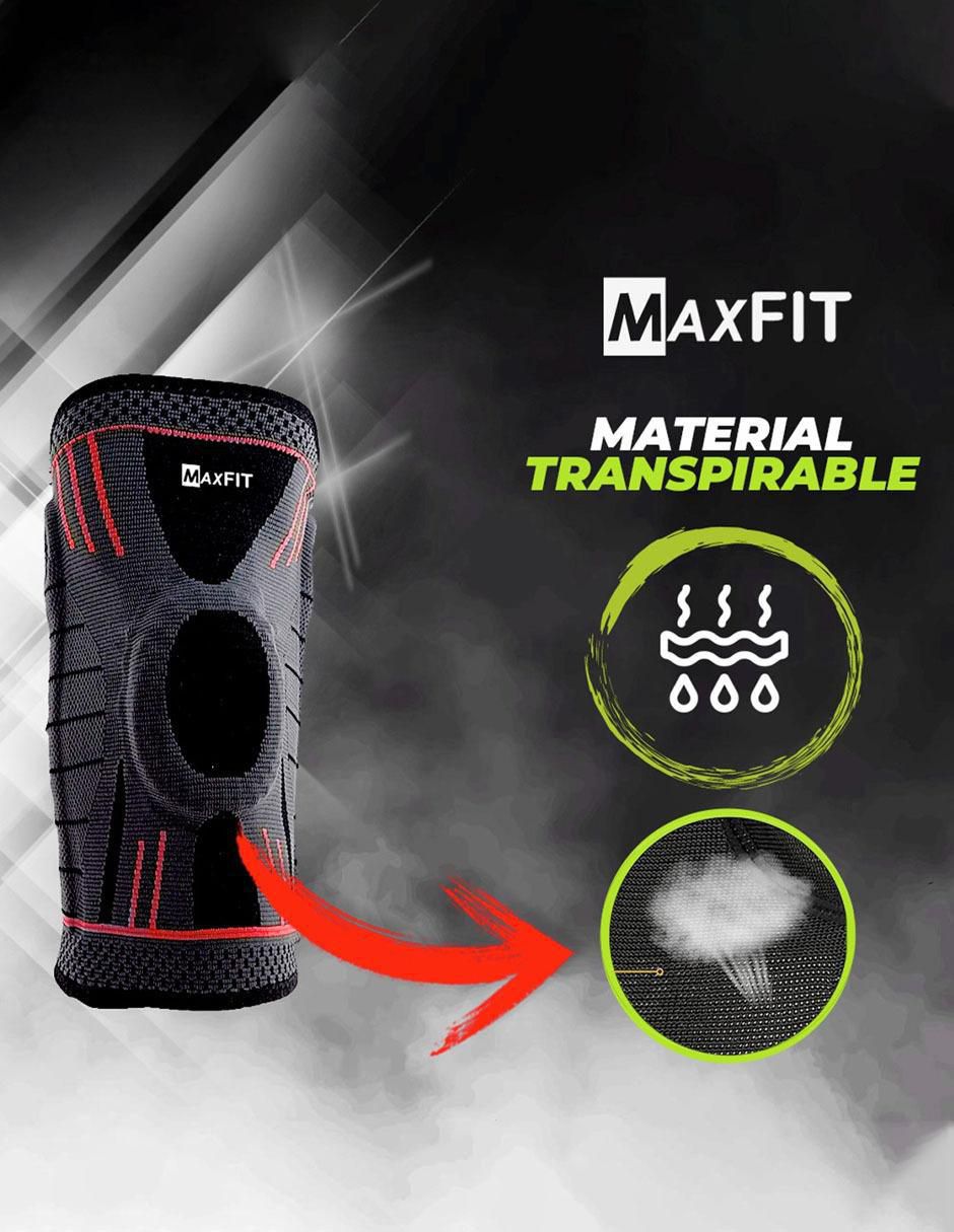 "rodillera" maxfit "de" poliéster