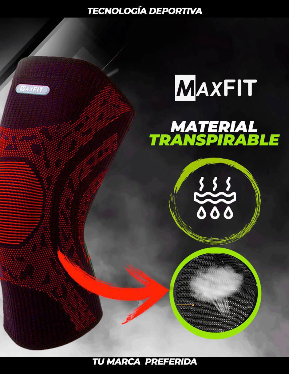 "rodillera" maxfit "de" poliéster