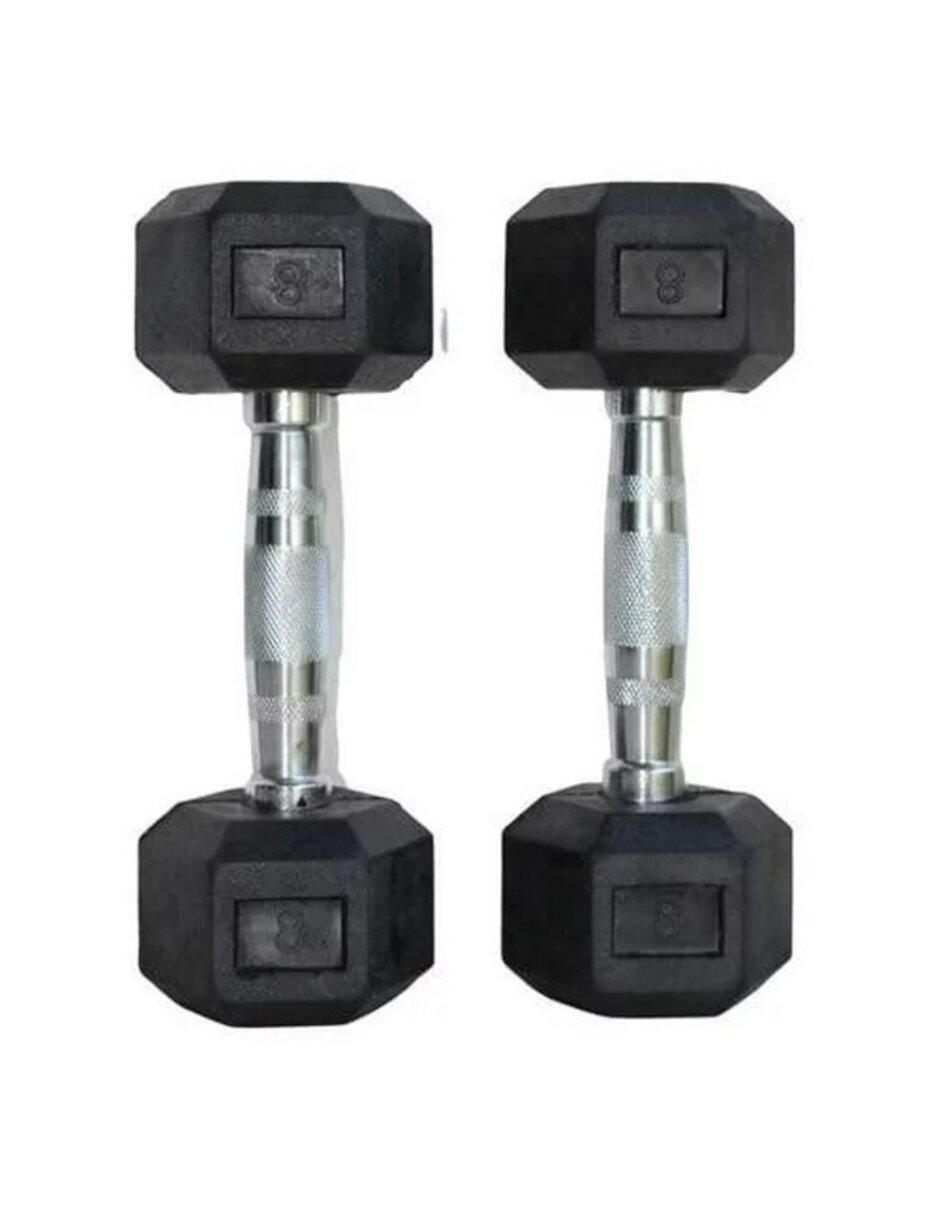 Set de 2 mancuernas de peso fijo Set de 2 mancuernas de peso fijo