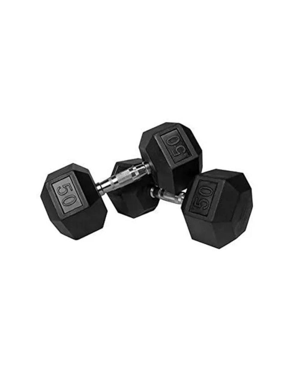 Set de 2 mancuernas de peso fijo