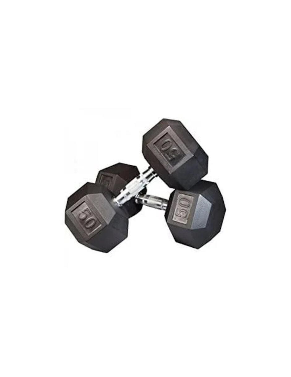 Set de 2 mancuernas de peso fijo