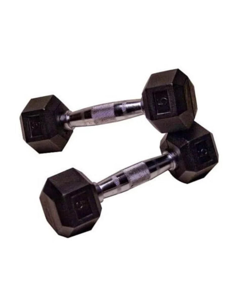 Set de 2 mancuernas de peso fijo Set de 2 mancuernas de peso fijo
