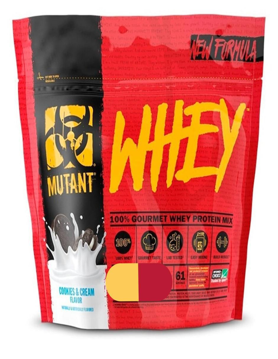 Proteina Whey sabor cookies & cream