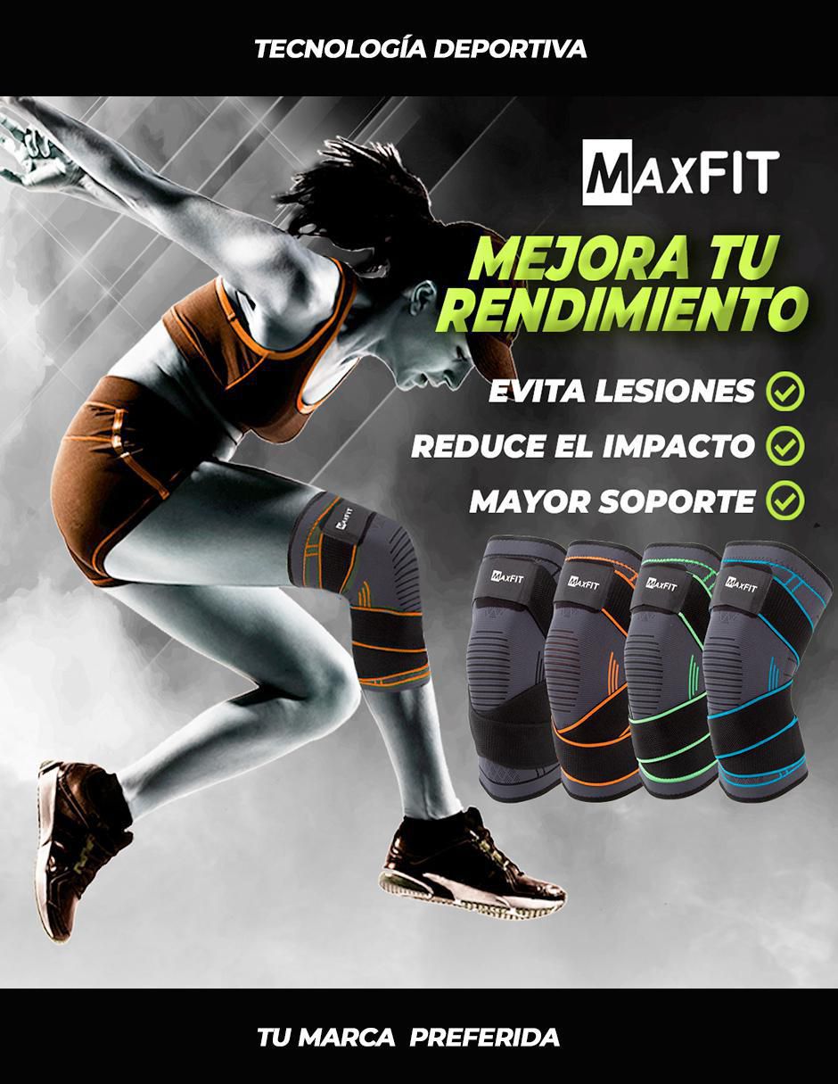 "rodillera" maxfit "de" poliéster