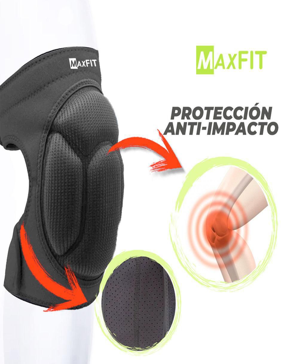 "rodillera" maxfit "de" poliéster