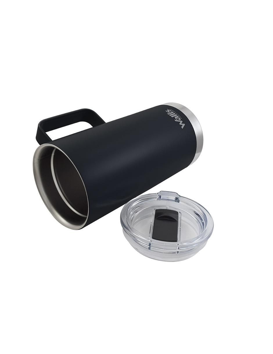 Taza térmica de acero inoxidable con tapa a presión 500 ml 3