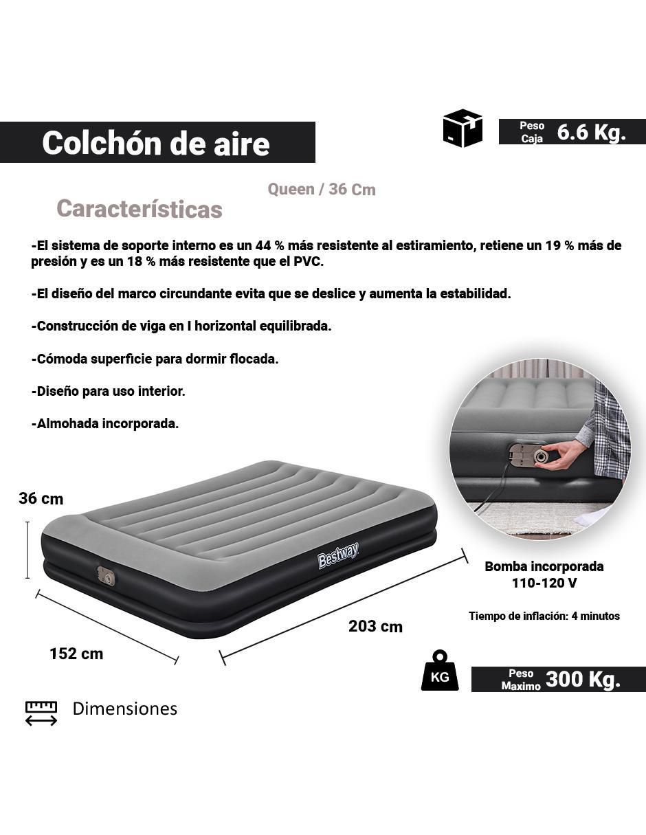 Colchón inflable 67726 colchoneta pillow top (integrada) 5