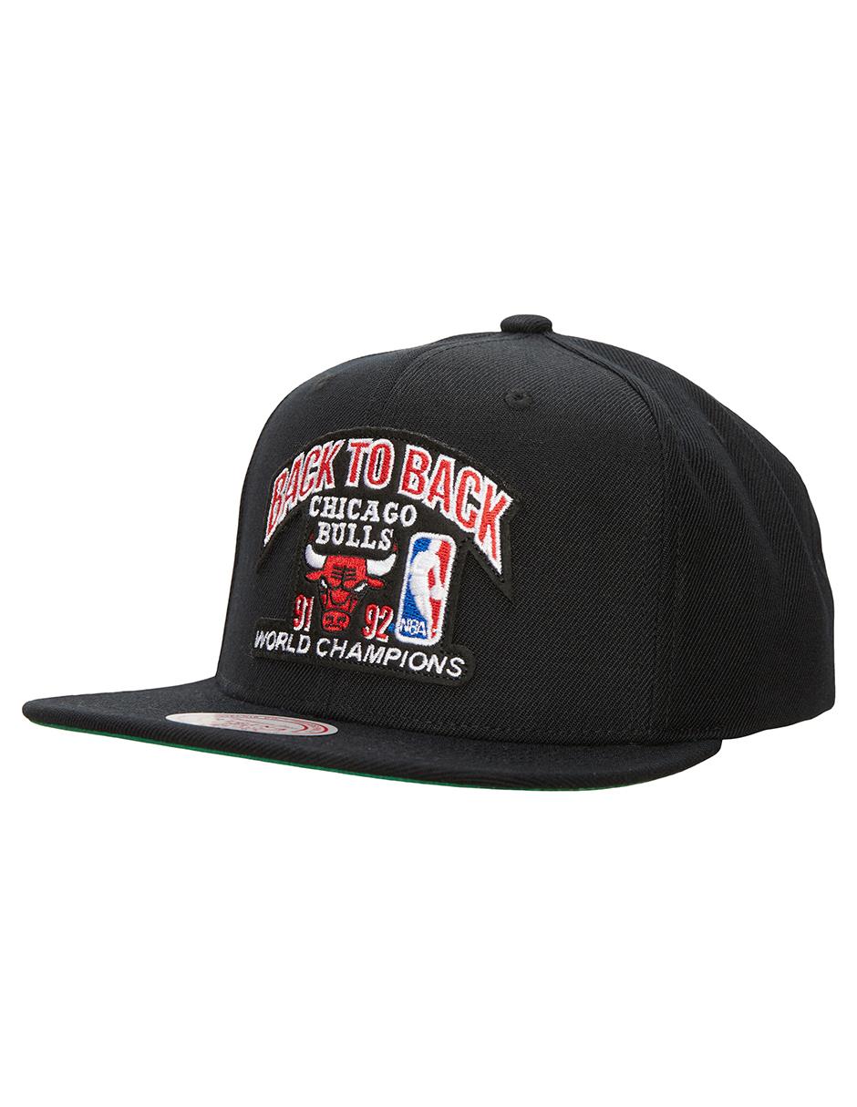 Gorra visera plana snapback casual Mitchell & Chicago Bulls