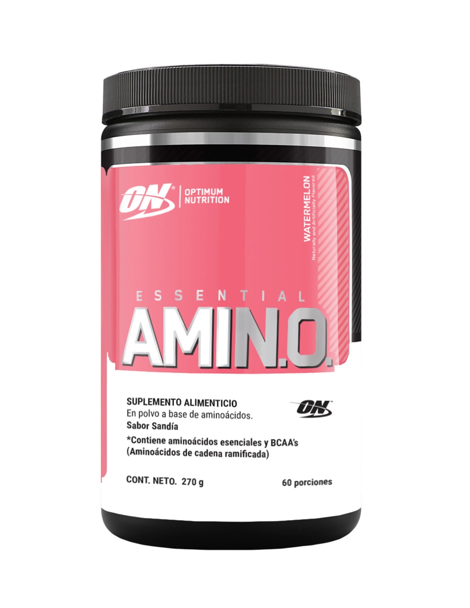 Essential Amin.o. con aminoácidos y electrolitos sabor sandia de 270 g Essential Amin.o. con aminoácidos y electrolitos sabor sandia de 270 g