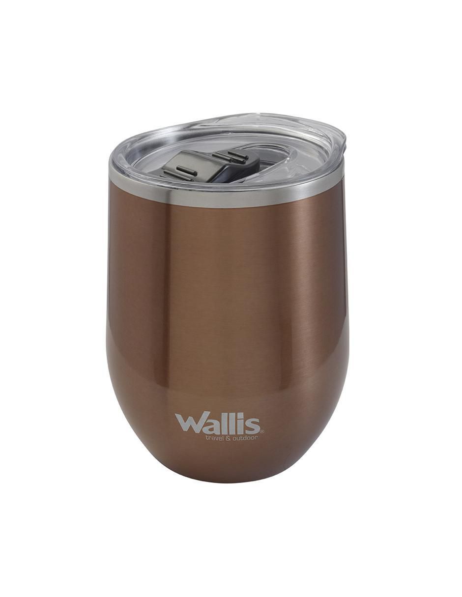 Termo de acero inoxidable con tapa a presión 350 ml 4