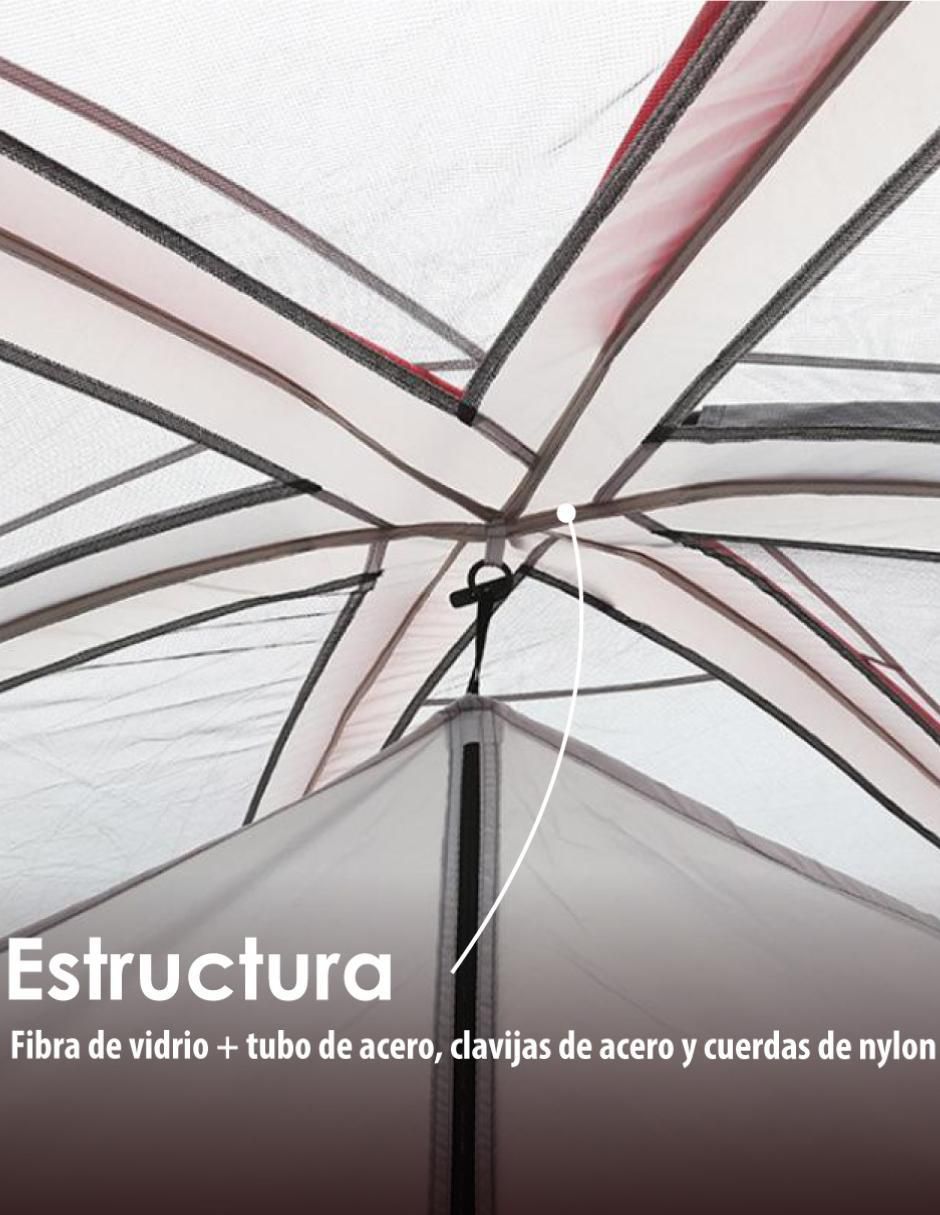 Casa de campaña ilios innova "para" 12 personas