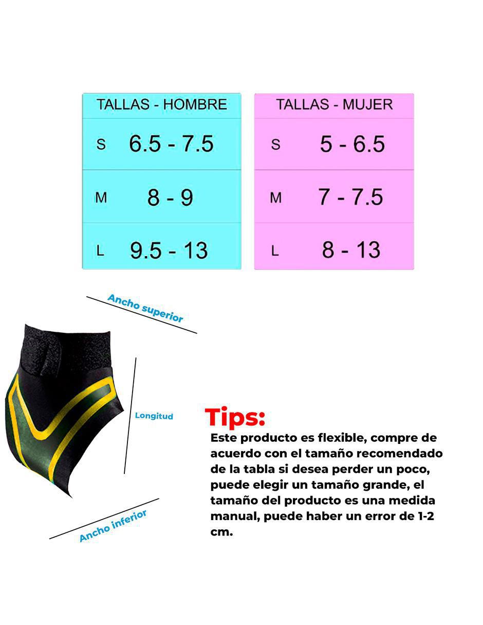 Tobillera maxfit "de" mezcla de materiales