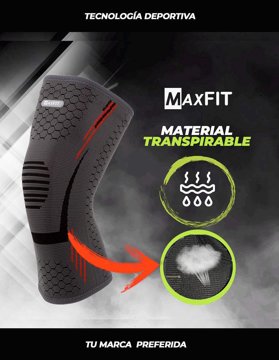 "rodillera" maxfit "de" mezcla de materiales