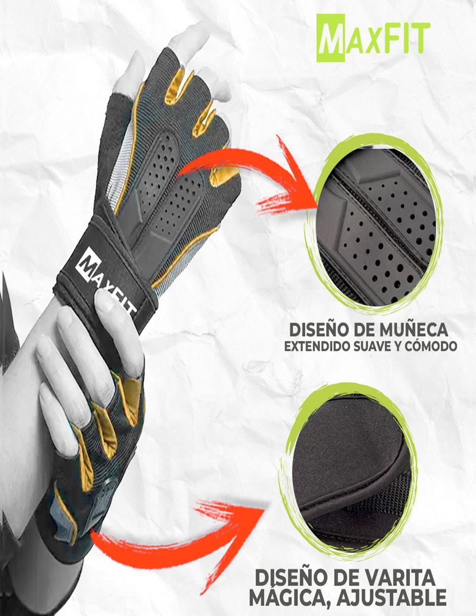"guantes para" entrenamiento maxfit