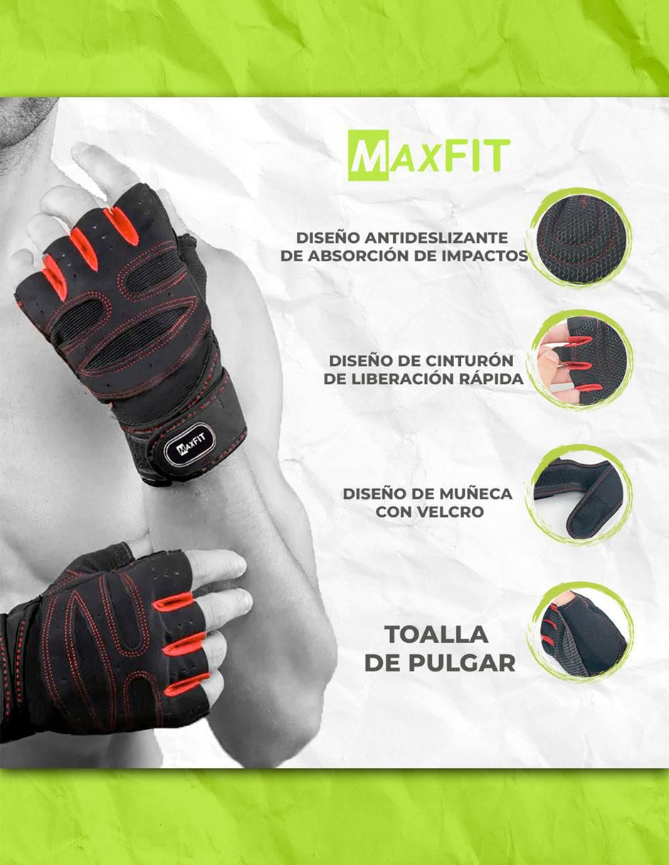 "guantes para" entrenamiento maxfit