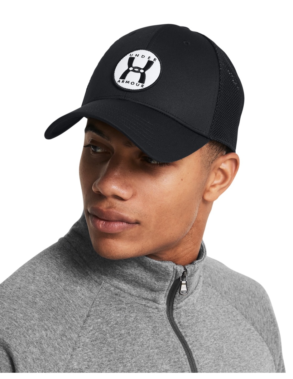 Gorra con visera curva snapback para entrenamiento M Blitzing Truckerblk para hombre 2