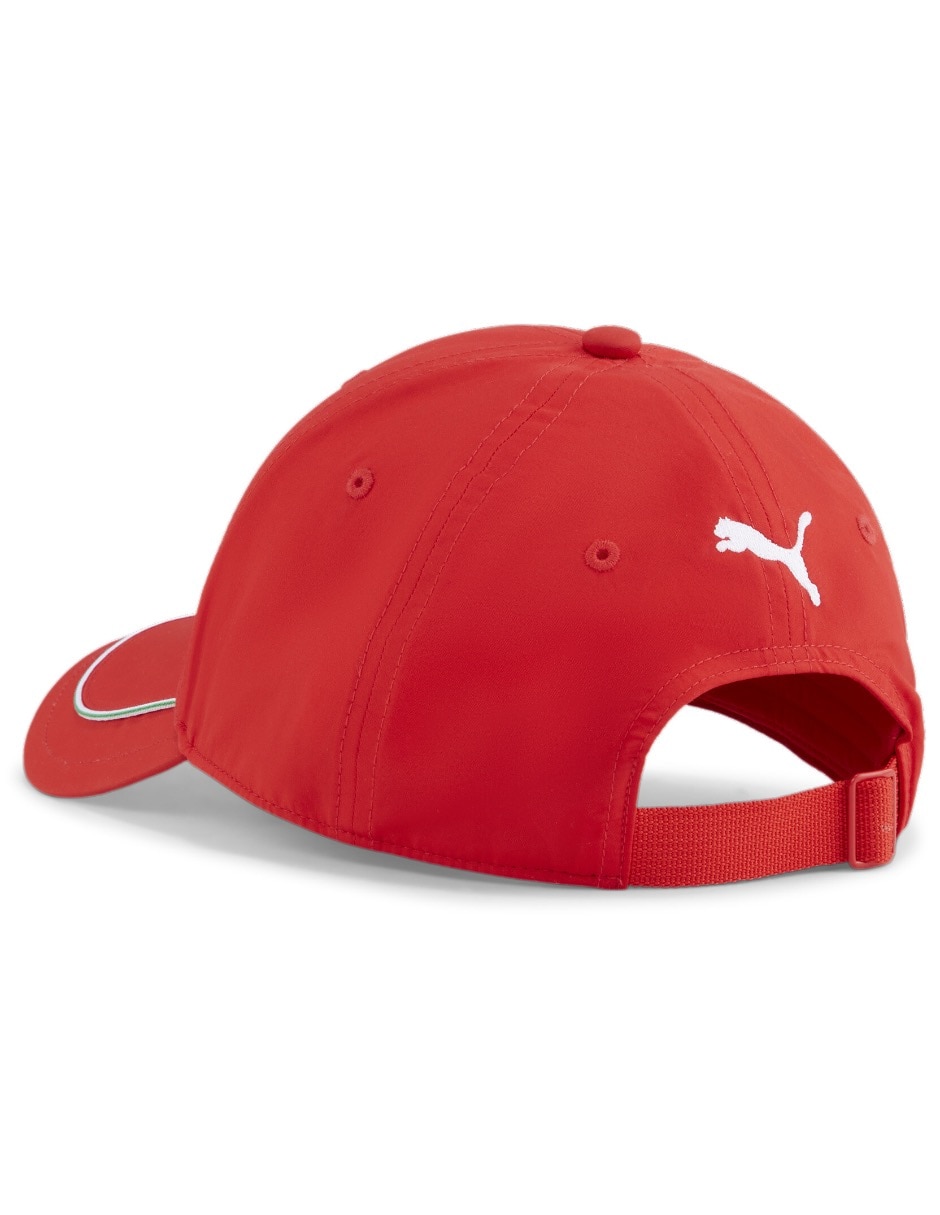 Gorra con visera curva correa ajustable para entrenamiento Ferrari para adulto 2