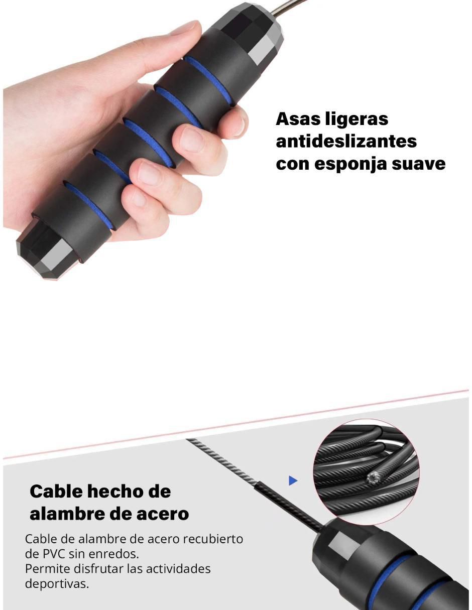 Set cuerdas para saltar 4