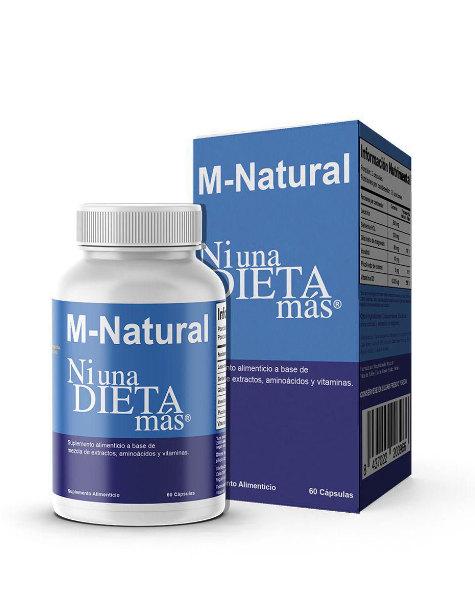 M-Natural Ni Una Dieta Ms Ndm con berberina de 60 cpsulas | Liverpool
