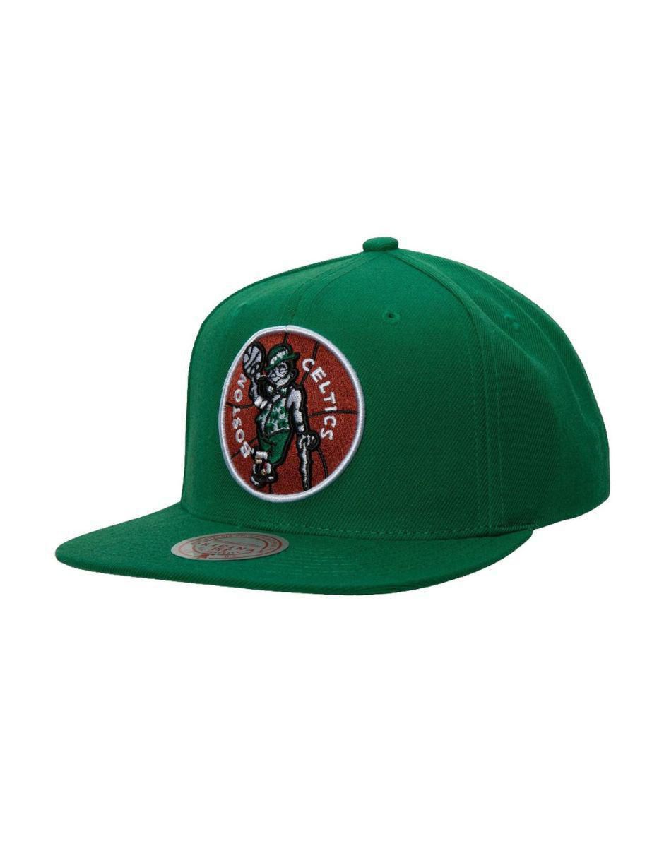 Gorra con visera plana snapback NBA Boston Celtics para hombre
