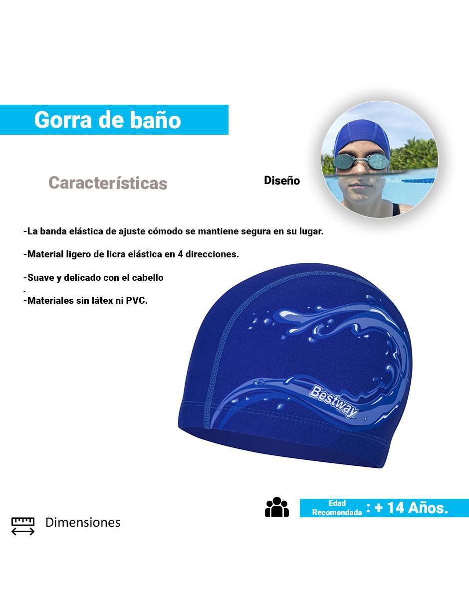 Gorra para natación de lycra 4
