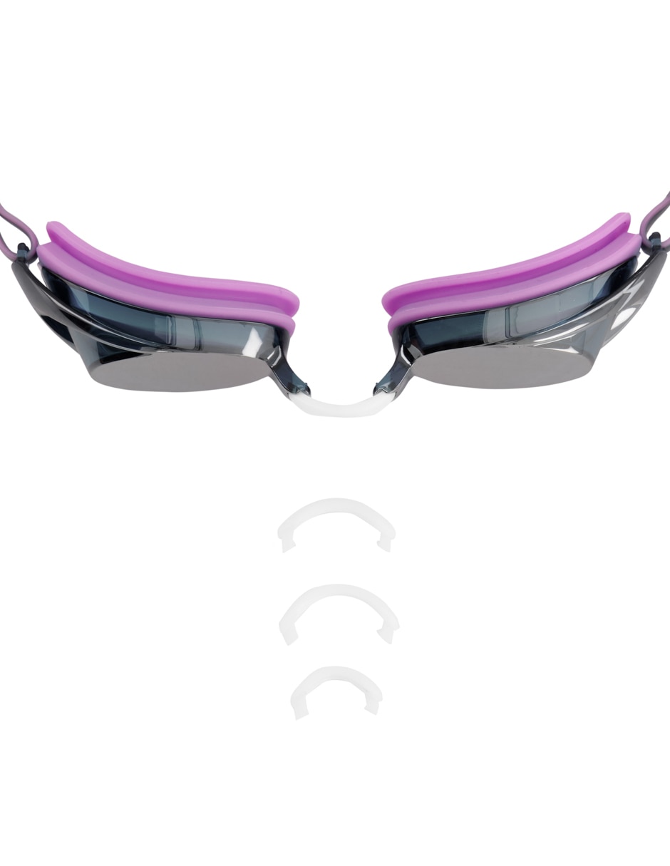 Goggles de puente intercambiable para natación de mujer 4