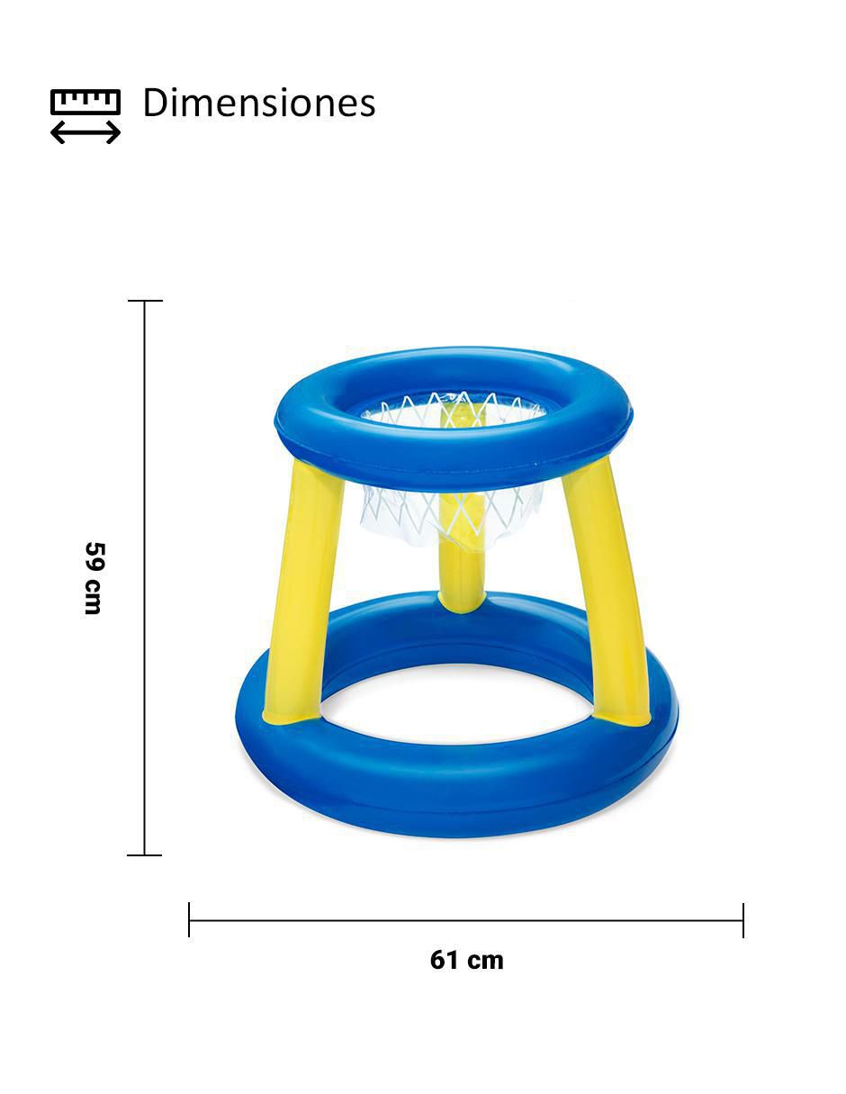 Inflable acuático forma de trompo infantil 5