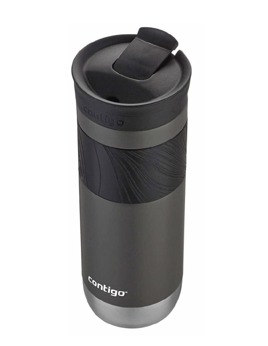Termo de acero inoxidable con tapa rosca 591 ml 4