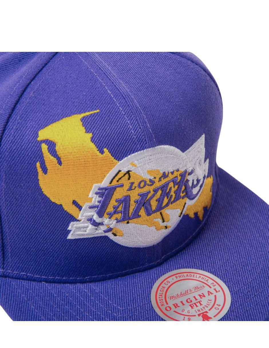 Gorra visera plana snapback NBA Los Angeles Lakers para hombre 3