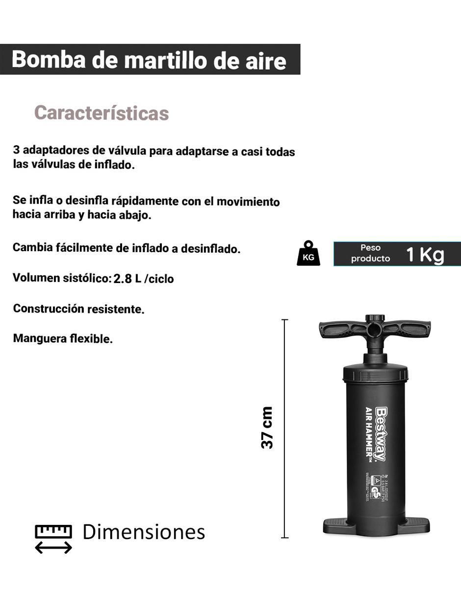 Bomba de aire manual para acuático 6