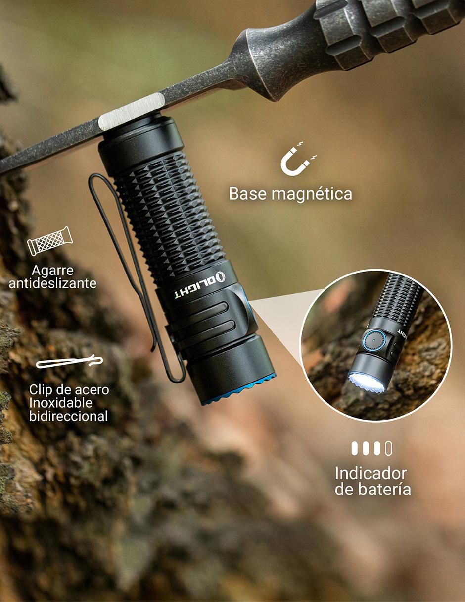 Linterna de bolsillo Warrior nano recargable 3