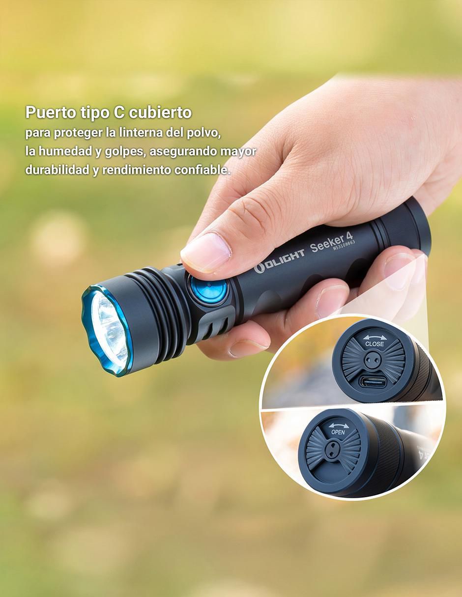 Linterna de mano Seeker 4 recargable 3