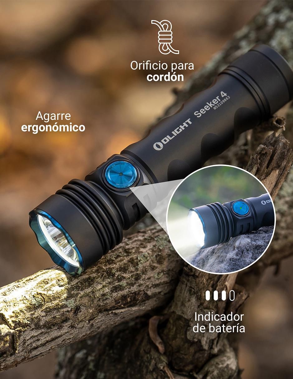 Linterna de mano Seeker 4 recargable 4